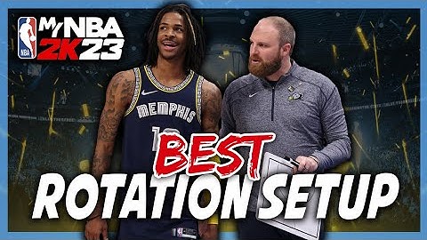 NBA 2K23 Best Rotation Set up!!