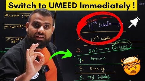 11th & 12th Wasted ⚠️ Join Umeed IMMEDIATELY if you want to Crack NEET 2025 ‼️ #neet2025