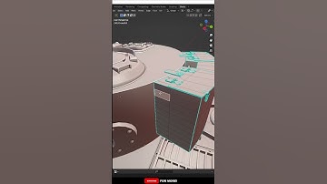 Tiger Tank Turret Modeling in Blender (Arijan) #blender #tutorial #shorts