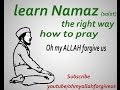 learn Namaz how to pray (salaat) the right way with positions