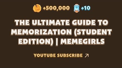 The Ultimate Guide To Memorization Student Edition || Memefi New YouTube Video Task Completed
