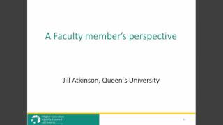 Webinar 1- Making the culture shift: Faculty engagement in learning outcomes assessment