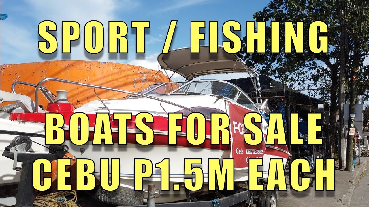 Boats For Sale Cebu. Pesos 1.5 M Each. YouTube