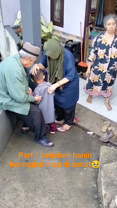 SEDIH!!!! BOCIL MAU DI SUNAT ,DI DOAIN DULU  SEBELUM BERANGKAT !!!   #khitanananak #shorts