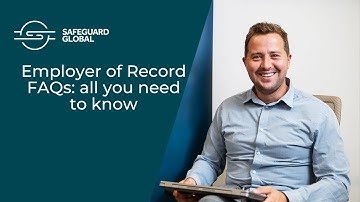 Employer of Record FAQs