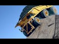 Dangerous Biggest Dump Truck Heavy Equipment Operator  -  Heavy Equipment Truck Driving Skills#7