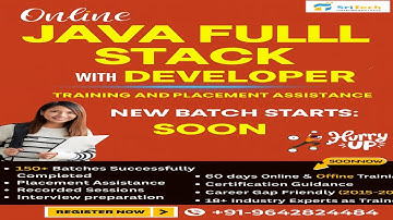 Java Fullstack Demo Session 1 - SRITECH SOFTWARE SERVICES