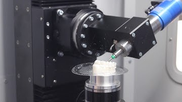 Aligner production with 5 axis CNC machine