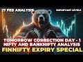 Correction START From Tomorrow ! Must Watch Nifty Prediction for Tomorrow 27 Feb 2024 | Bank Nifty