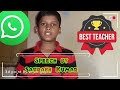 Speech on teacher's day
