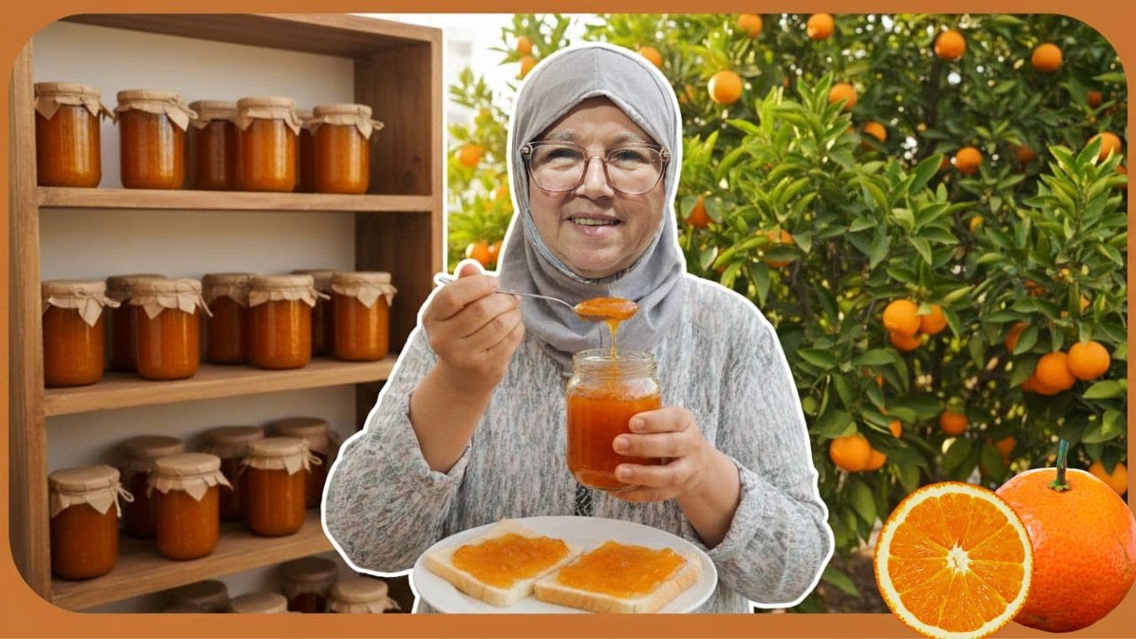مربى البرتقال بدون مرارة 🍊 الطريقة الصحيحة لتحضيرات رمضان | confiture