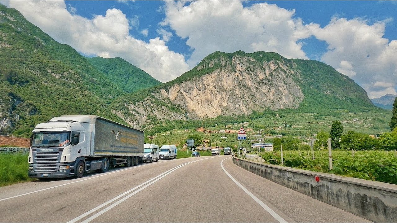 LAGO DI GARDA to LAGO DI MOLVENO scenic drive | via LAGO DI TENNO | Italy