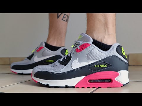 Nike Air Max 90 Essential Unboxing and on Review - YouTube