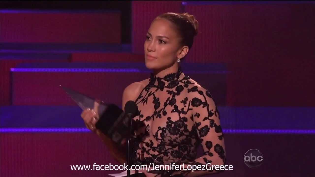Jennifer Lopez Won AMA for Favorite Latin Music Artist of 2011 (HD)