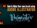 HOW TO USE CUSTOM BRUSHES IN ILLUSTRATOR: Brush tool tips - pixmentor