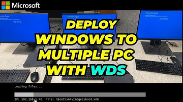 How To Deploy Windows FASTER to Multiple Computers using Windows Deployment Services