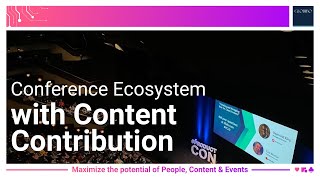 Conference Ecosystem with Content Contribution by Globibo