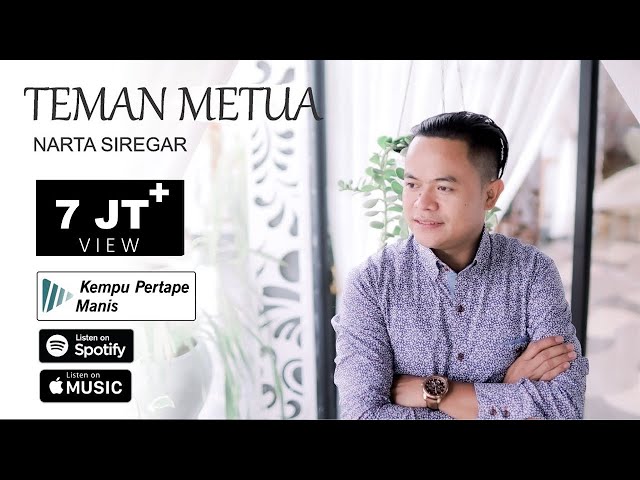 Lagu Karo Terbaru 2021 - Teman Metua - Narta Siregar Official Music Video class=