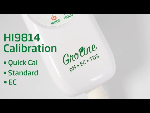 Hanna GroLine HI9814 Calibration