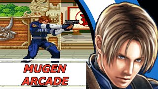 Mugen Arcade Mode with Real Police Dude