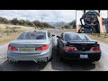 Acura RSX Type S &amp; BMW M5 - Forza Horizon 5 | Logitech g29 gameplay
