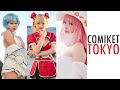 This is tokyo japan comiket 101 comic market winter comic con anime expo best cosplay music