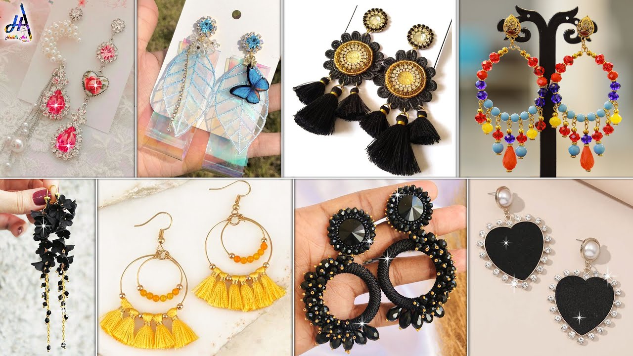 10 New Fashion Earrings Ideas | Suitable on Western & Traditional Kurti,  Gown Dresses & Saree - YouTube