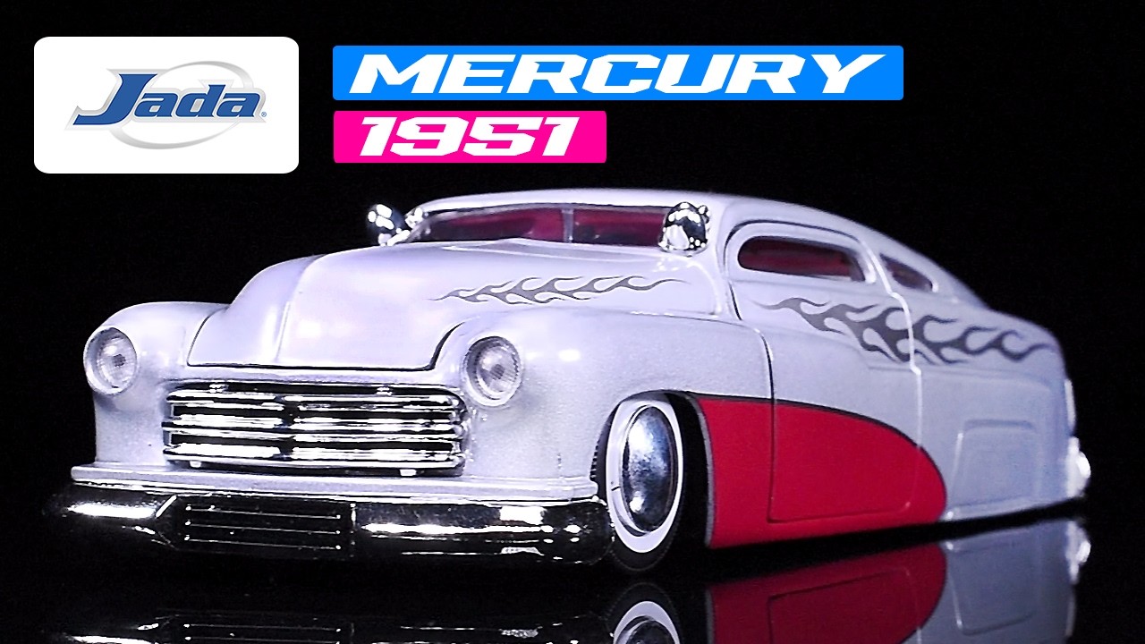 JadaToys 1/24 1951 マーキュリー Amazon.com: Jada Bigtime Muscle 1:24 1951 Mercury Coupe Die