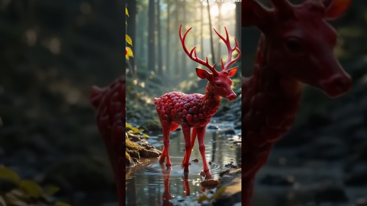 Red Cherry Animal Sculptures – Sweet & Ultra Realistic Art!