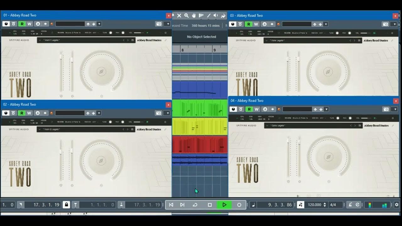 String Quartet Blues using Spitfire Abbey Road Two YouTube