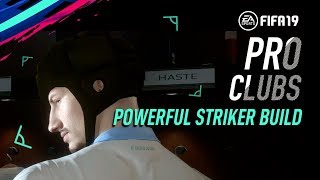 FIFA 19 PRO CLUBS | Powerful Striker Build +Body Type Glitch