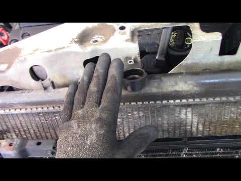 Honda Odyssey radiator replacement - YouTube