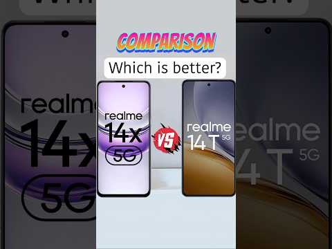 realme 14t vs
