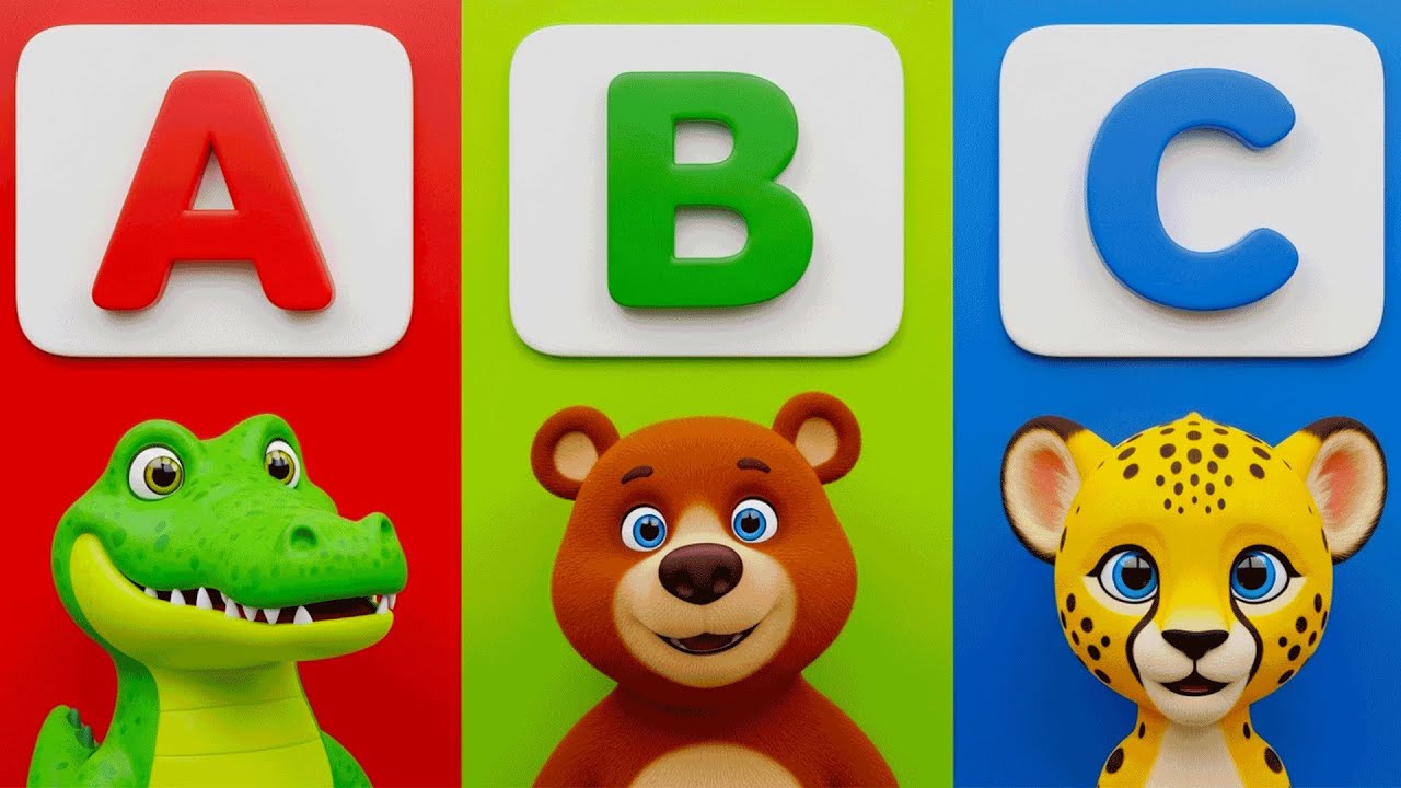 Phonics Song with TWO Words - A For Apple - ABC Alphabet Songs with ...