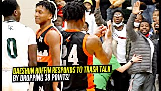 Grown Men Talk TRASH To Daeshun Ruffin So He Responds w/ Nasty 38 POINTS In HEATED Playoff Game!
