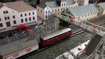 Z Gauge Layout Close Up and Populated