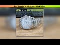 Parnis 39.5mm Automatic Men's Wristwatch White Dial Luminous Marker Polished Solid 316L Stainless
