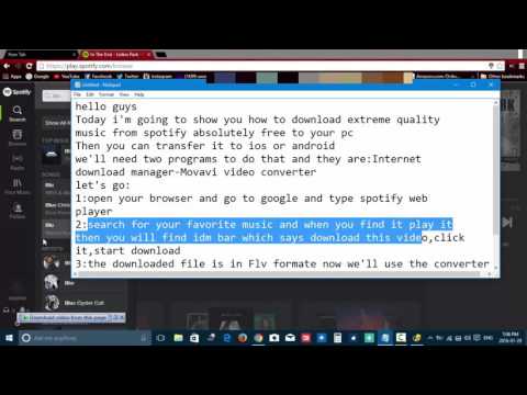 Download spotify music in extreme quality for free (2016) 100% working