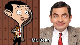 Mr. Bean Cartoon Characters In Real Life