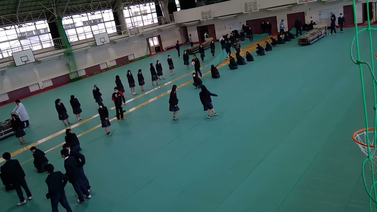 ３月９日（月）シート敷き