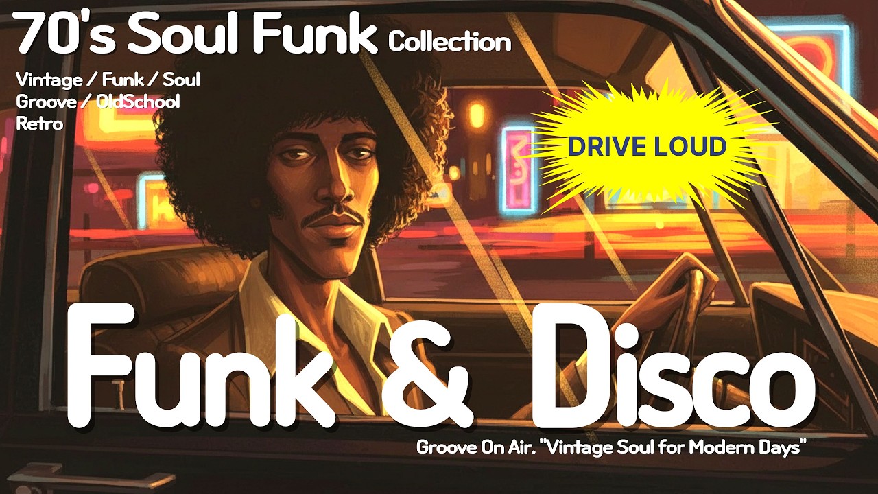 Ночной Драйв Диско Фанк 70-х Соул Микс 🚗 Вечеринка 70-х 🎉