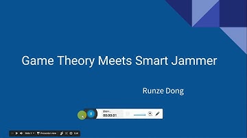 The Application of Game Theory in Jamming Game