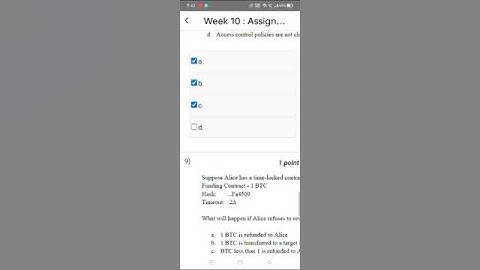 Blockchain and its Applications Week 10 || NPTEL ANSWERS 2025 #nptel #nptel2024 || NPTEL 2025