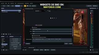 Instalación de Ruleta de Dead By Daylight en OBS - WIDGETS Y OVERLAY - Mayogui.com