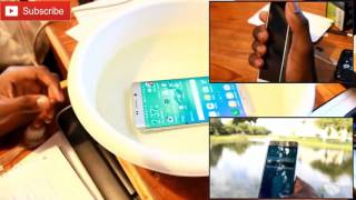 Samsung Galaxy S6 Edge Plus with Waterproof Case at Niagara Falls with Maid of the Mist