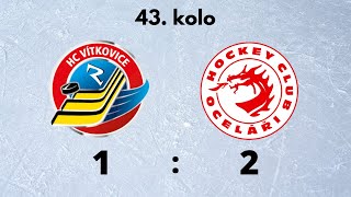 TELH 22/23 | HC Vítkovice RIDERA - HC Oceláři Třinec 1:2 | Sestřih