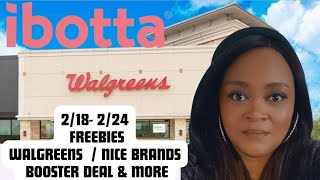 WALGREENS COUPONING & Haul 2/182/24 FREEBIES SPEND $20 Get $7 Booster DEAL