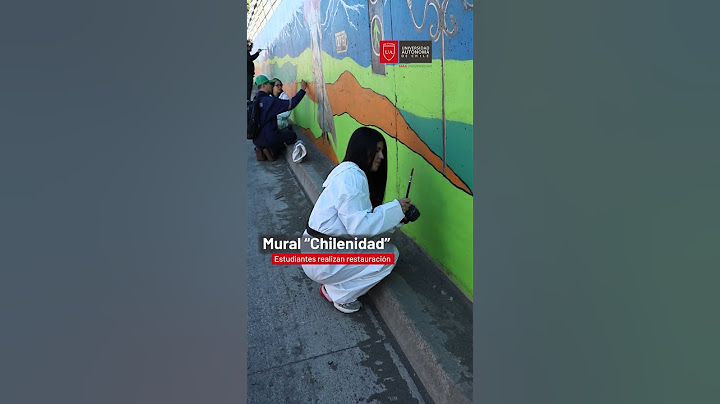 Estudiantes de Artes Visuales intervienen icónico mural talquino