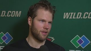 Filip Gustavsson says three goals was too much to give up against Stars