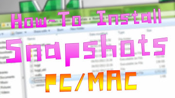Minecraft Snapshots - 1.5.1 13w11a Download & Install How-To Mac OSX & PC HD